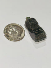 Load image into Gallery viewer, 22ct Green Tourmaline Rough Crystal Gemstone Specimen - Lapidary or Faceting