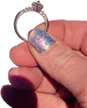 Load image into Gallery viewer, 18k Gold 1ctw Natural Upside Down Pear Shaped Halo Pink Diamond Engagement Ring