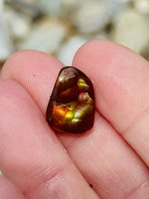 Load image into Gallery viewer, 5.4ct Rare Fire Agate GemStone Cabochon High Grade Lapidary Specimen