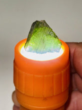Load image into Gallery viewer, 26ct Green Tourmaline Rough Crystal Gemstone Specimen - Lapidary or Faceting