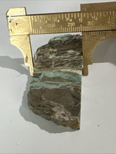 Load image into Gallery viewer, 36g Nevada Broken Arrow Variscite Turquoise Otteson Gemstone Slab For Lapidary