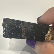 Load image into Gallery viewer, 67g Natural Nevada Black Jack Turquoise Rough Gemstone Slab Lapidary Otteson