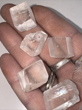 Load image into Gallery viewer, 40g lot Natural Clear Rhombohedral Calcite Crustal Mineral Speciemn