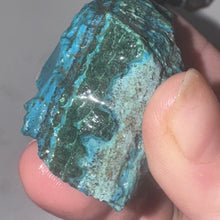 Load image into Gallery viewer, 60g Malachite &amp; Chrysocolla W/ Gem Silica Gemstone Specimen Lapidary - Congo