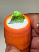 Load image into Gallery viewer, 26ct Green Tourmaline Rough Crystal Gemstone Specimen - Lapidary or Faceting