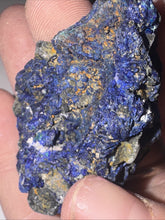 Load image into Gallery viewer, 228ct Natural Azurite Blue Gemstone Mineral Display Crystal Specimen 32x55mm
