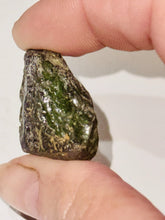 Load image into Gallery viewer, 40ct Green Tourmaline Rough Crystal Gemstone Specimen - Lapidary or Faceting