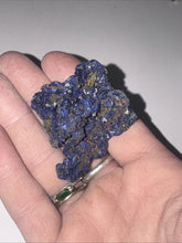 Load image into Gallery viewer, 140ct Natural Azurite Gemstone Blue Mineral Display Crystal Specimen 45x48mm
