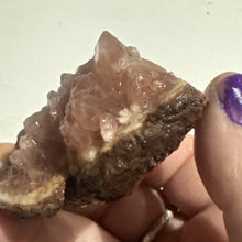 Load image into Gallery viewer, 63g Pink Amethyst Geode Crystal Gemstone Specimen – Choique Mine, Argentina