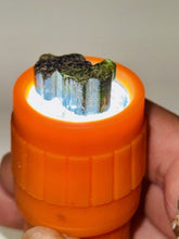Load image into Gallery viewer, 22ct Green Tourmaline Rough Crystal Gemstone Specimen - Lapidary or Faceting