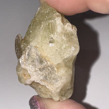 Load image into Gallery viewer, 30g Rare Brazilianite Rough W/ Muscovite Gemstone Translucent Mineral Specimen