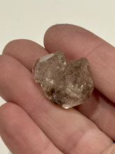 Load image into Gallery viewer, 7g Double Terminated Herkimer Diamond Gemstone Rainbow Inclusion New York, USA