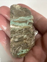 Load image into Gallery viewer, 36g Nevada Broken Arrow Variscite Turquoise Otteson Gemstone Slab For Lapidary