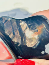 Load image into Gallery viewer, 49g Rare Fire Obsidian-Glass Butte, Oregon Gemstone Lapidary Rough Specimen