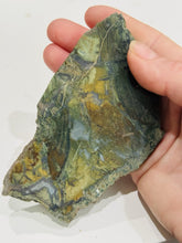 Load image into Gallery viewer, 102g Morrisonite Style Picture Jasper Rough Slab Old Stock Oregon Lapidary