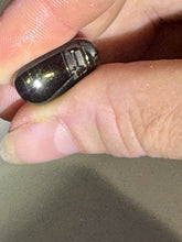 Load image into Gallery viewer, 10ct Rare Fire Obsidian-Glass Butte Gemstone Cabochon, Oregon Lapidary 10x17mm