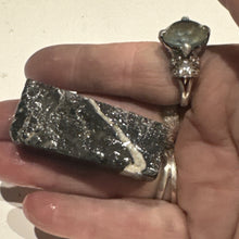 Load image into Gallery viewer, 27g Rough Turquoise White Buffalo Dolomite Slab Otteson GemStone Lapidary