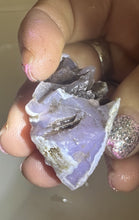 Load image into Gallery viewer, 18g Holly Blue Agate Gemstone Rough Gemmy Purple Oregon Lapidary Specimen