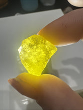 Load image into Gallery viewer, 12g Rare Brazilianite Rough Gemstone  Translucent Facet Grade Specimen Lapidary