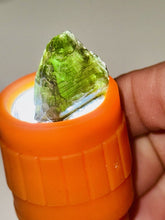 Load image into Gallery viewer, 26ct Green Tourmaline Rough Crystal Gemstone Specimen - Lapidary or Faceting