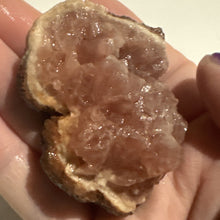 Load image into Gallery viewer, 63g Pink Amethyst Geode Crystal Gemstone Specimen – Choique Mine, Argentina