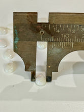 Load image into Gallery viewer, Lot of 19 Australian Opal Gemstone Cabochons Chipped/Damaged Lapidary 7ctw 5x8mm