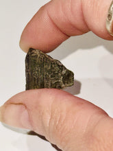 Load image into Gallery viewer, 26ct Green Tourmaline Rough Crystal Gemstone Specimen - Lapidary or Faceting