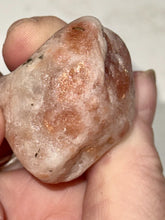 Load image into Gallery viewer, 46g Rough Rainbow Confetti Sunstone Gemstone Specimen, Schiller - Flash Lapidary