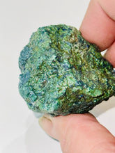 Load image into Gallery viewer, 84g High Grade Malachite Azurite Gemstone Stabilized Rough Chunk Lapidary Bisbee