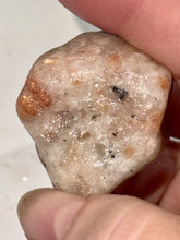 Load image into Gallery viewer, 46g Rough Rainbow Confetti Sunstone Gemstone Specimen, Schiller - Flash Lapidary