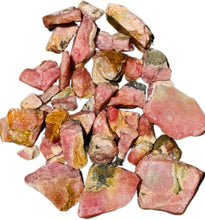 Load image into Gallery viewer, 1LB Pound Bulk Lot Argentina Pink Rhodochrosite Rough Gemstone Lapidary