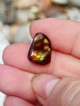 Load image into Gallery viewer, 5.4ct Rare Fire Agate GemStone Cabochon High Grade Lapidary Specimen