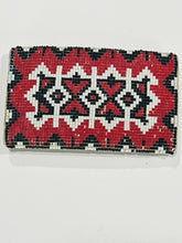 Load image into Gallery viewer, Native American Zunni Beaded Leather Belt Buckle RARE