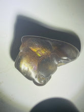 Load image into Gallery viewer, 47ct Rare Fire Agate Purple Flash Polished Gemstone Cabochon Arizona 23x27mm