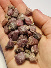 Load image into Gallery viewer, 79 Gram Lot Ruby Corundum Rough Raw Stones Natural Gemstones Crystal Lapidary