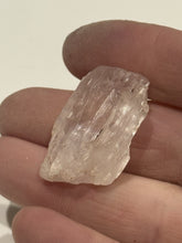 Load image into Gallery viewer, 9g Kunzite Crystal Gemstone Specimen Pala Mine, San Diego CA Pink Spodumene