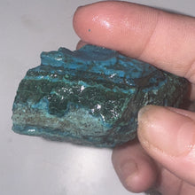 Load image into Gallery viewer, 60g Malachite &amp; Chrysocolla W/ Gem Silica Gemstone Specimen Lapidary - Congo