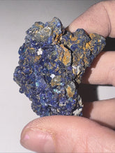 Load image into Gallery viewer, 236ct Natural Azurite Blue Gemstone Mineral Display Crystal Specimen 35x43mm