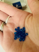 Load image into Gallery viewer, 24 pieces Genuine Austrian Swarovski Crystal 4mm Bicone Beads Capri Blue #5301