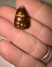 Load image into Gallery viewer, 9.9ct Rare Fire Agate GemStone Cabochon High Grade Lapidary Specimen