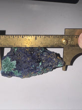 Load image into Gallery viewer, 196ct Azurite Malachite Gemstone Mineral Display Crystal Specimen 47x47mm