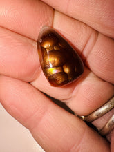 Load image into Gallery viewer, 9.9ct Rare Fire Agate GemStone Cabochon High Grade Lapidary Specimen