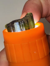 Load image into Gallery viewer, 22ct Green Tourmaline Rough Crystal Gemstone Specimen - Lapidary or Faceting