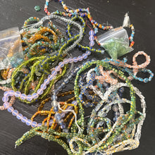 Load image into Gallery viewer, Over 600g Czech High Quality Vintage Glass Bead Strand Lampwork Jewlery Making