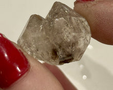 Load image into Gallery viewer, 7g Double Terminated Herkimer Diamond Gemstone Rainbow Inclusion New York, USA