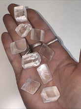 Load image into Gallery viewer, 40g lot Natural Clear Rhombohedral Calcite Crustal Mineral Speciemn