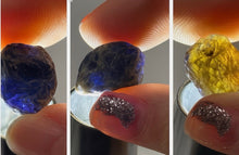 Load image into Gallery viewer, Iolite Trichroic Facet Grade Gemstone Rough Pleochroic Crystal Specimen Lapidary