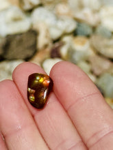 Load image into Gallery viewer, 5.4ct Rare Fire Agate GemStone Cabochon High Grade Lapidary Specimen