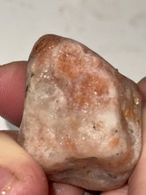 Load image into Gallery viewer, 46g Rough Rainbow Confetti Sunstone Gemstone Specimen, Schiller - Flash Lapidary