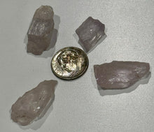Load image into Gallery viewer, 13g Lot Kunzite Crystal Gemstone Specimen Pala Mine, San Diego CA Pink Spodumene